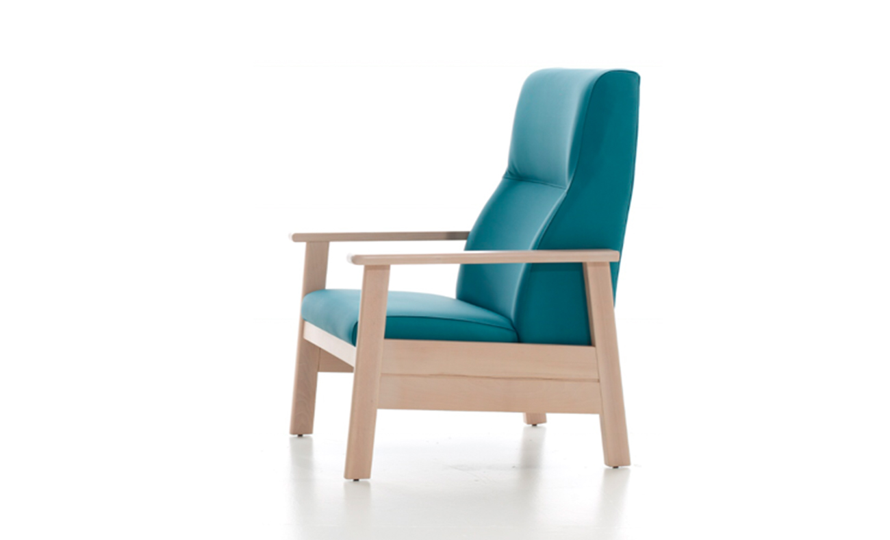 sillón de descanso geriatríco modelo astra fijo